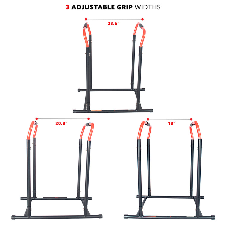 3 Levels Adjustable Dip Station