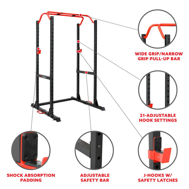 Sunny Strength® Essential Power Cage Squat Rack