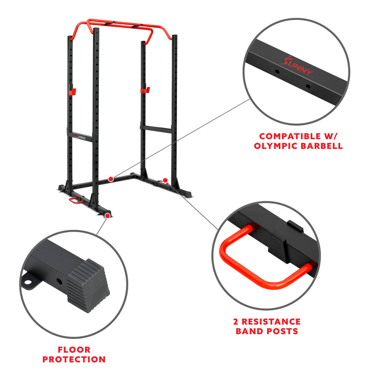 Sunny Strength® Essential Power Cage Squat Rack