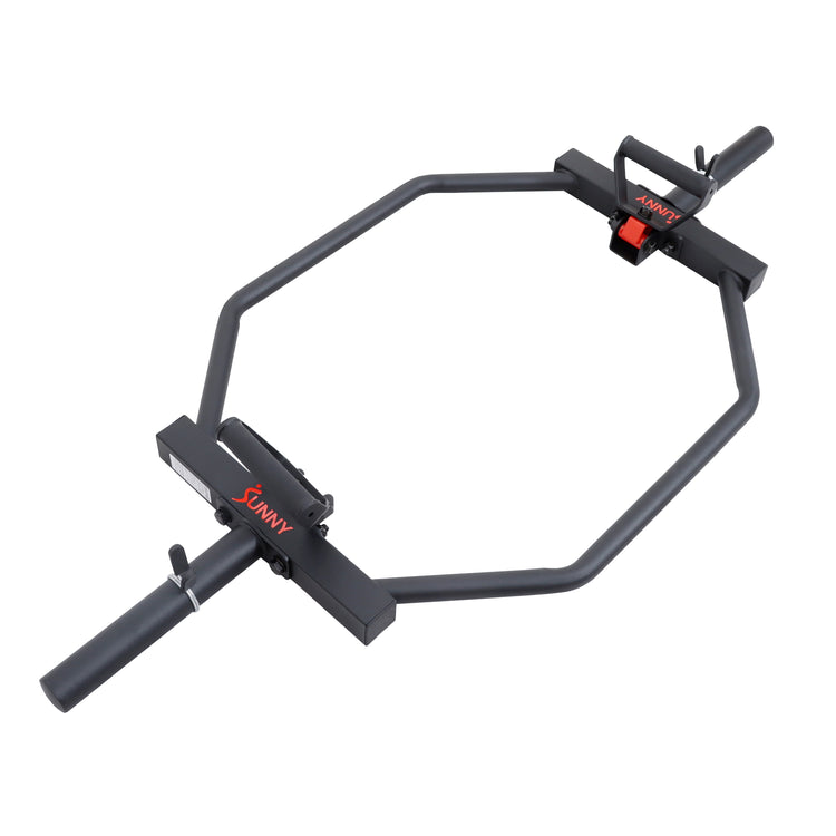 Strength Training Olympic Hex Bar With Swivel Handle | Sunny Strength®