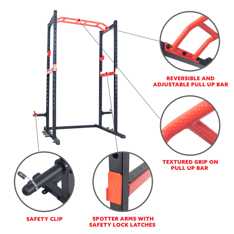 Power Zone Advanced Multifunction Squat Power Cage