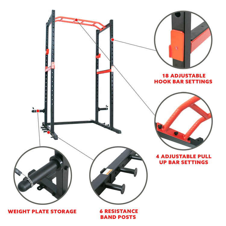 Power Zone Advanced Multifunction Squat Power Cage