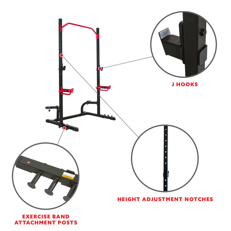 Power Zone Advanced Multifunction Squat Power Rack