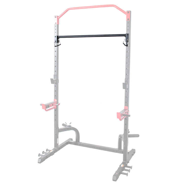 Adjustable Pull Up Bar Attachment for Power Racks and Cages