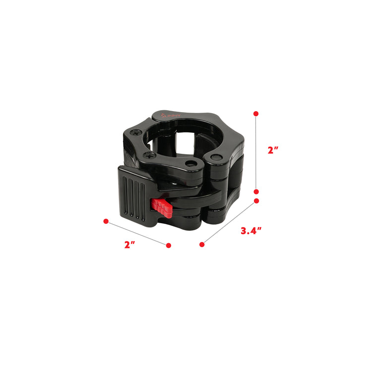 Barbell Lock Collar Clamp for Olympic Barbells