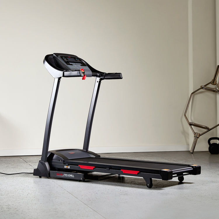 Premium Folding Auto-Incline Smart Treadmill with Exclusive SunnyFit® App Enhanced Bluetooth Connectivity