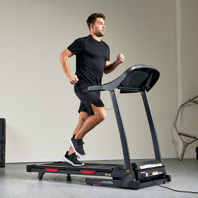 Premium Folding Auto-Incline Smart Treadmill with Exclusive SunnyFit® App Enhanced Bluetooth Connectivity