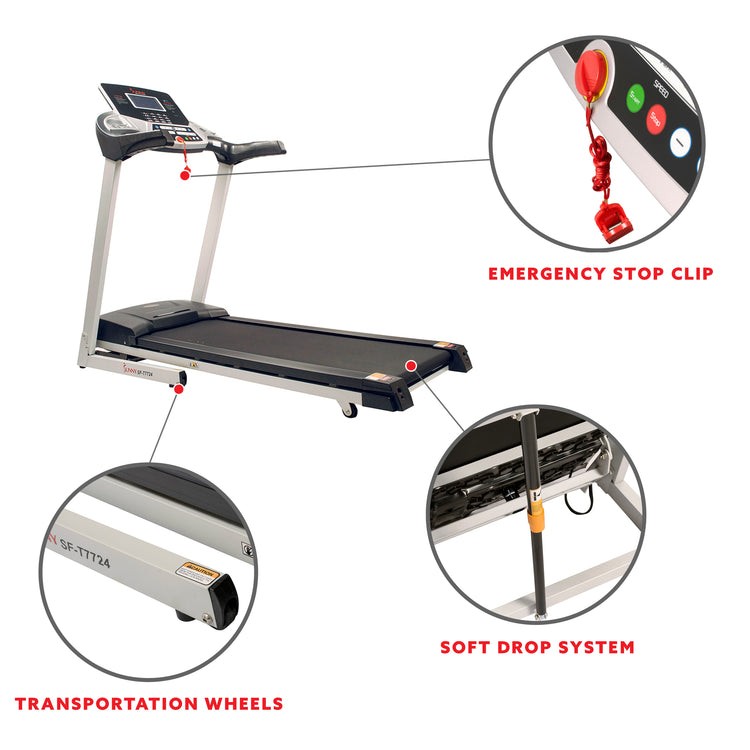 Energy Flex Motorized Treadmill with Automatic Incline